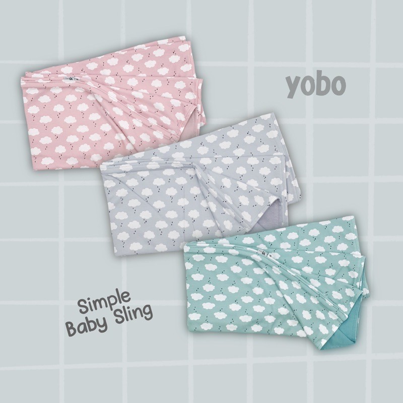 YOBO Simple Stretchy Sling | GENDONGAN BAYI KAOS (GEOS)