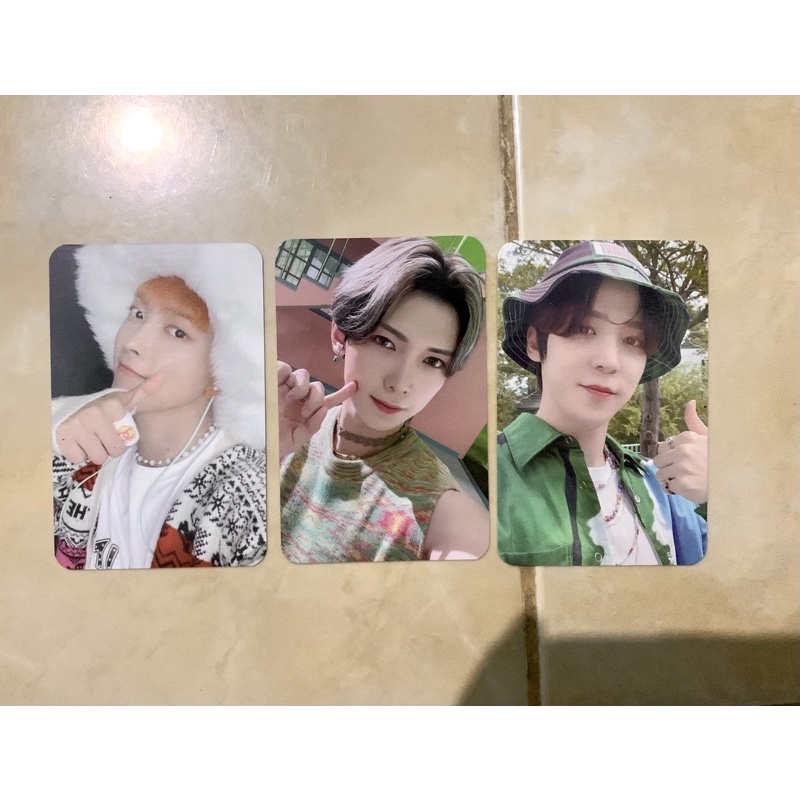 ATEEZ POB Benefit Appmus Fever pt 3 photocard pc bene apple music eternal sunshine de javu Hongjoong