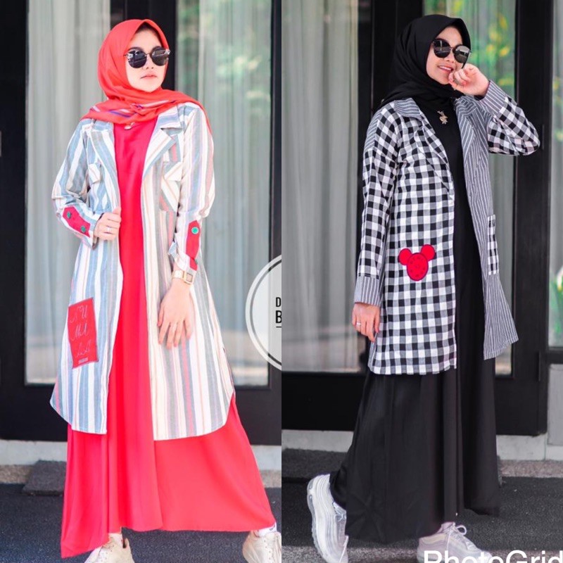 Set Gamis Outer NUMIAA