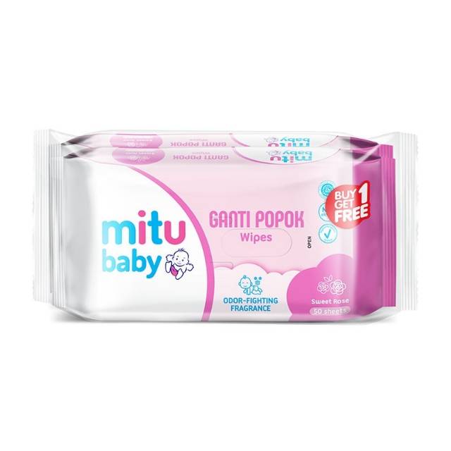 MITU TISSUE BABY 50sheet  BELI 1 GRATIS 1 PROMO