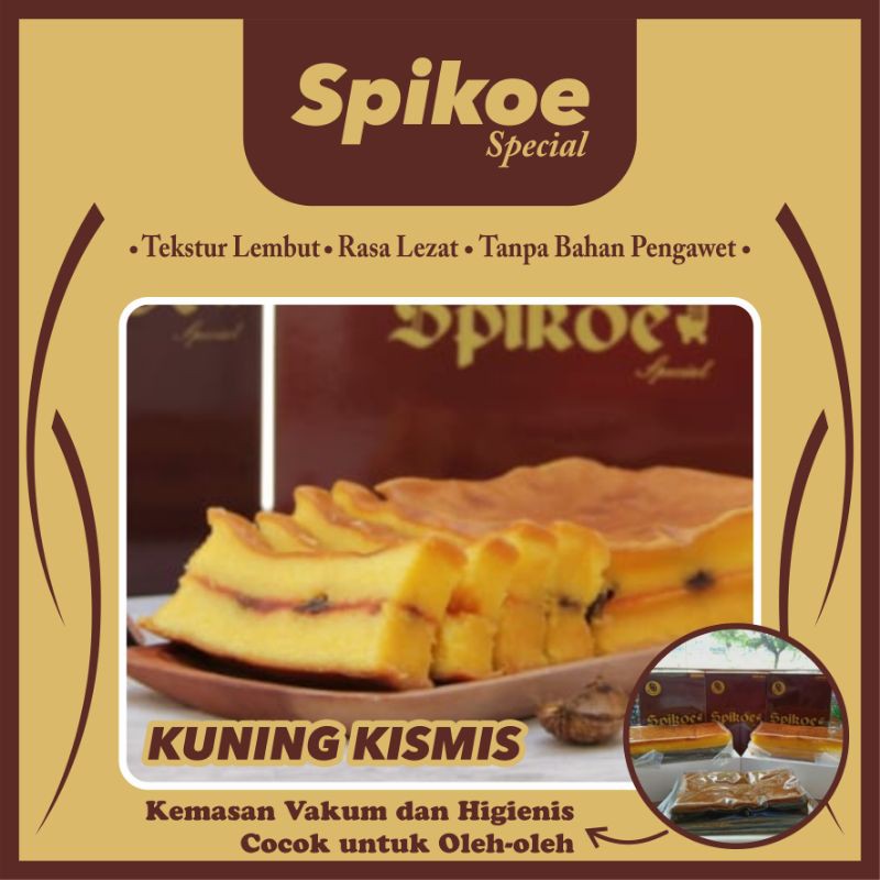 

TERMURAH Spikoe Special Varian Kuning Kismis Tanpa Pengawet Cocok Untuk Oleh2