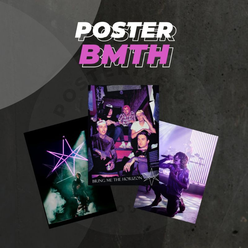 POSTER BAND BRING ME THE HORRIZON BMTH POSTER DINDING