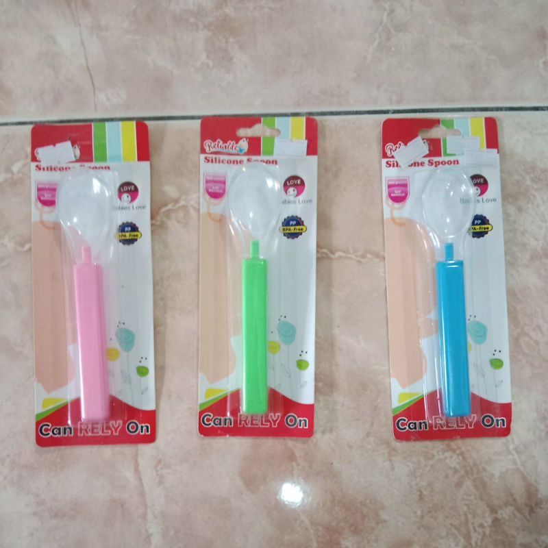 Sendok makan silicone / Sendok bayi
