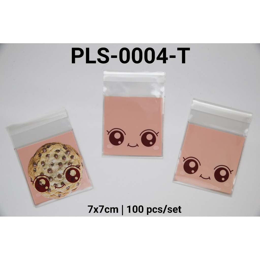 PLS-0004-T Plastik cookies cookie kue kering kecil yamama baking