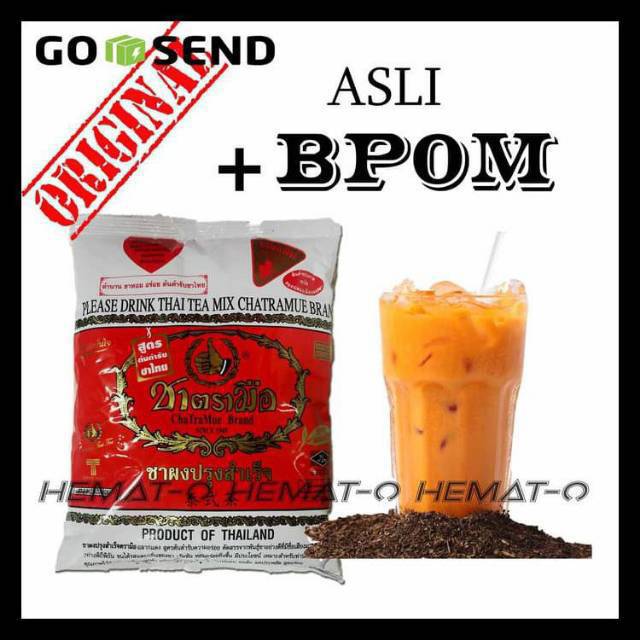 

Thai Tea Cha Tra Mue Bubuk Teh Thailand /