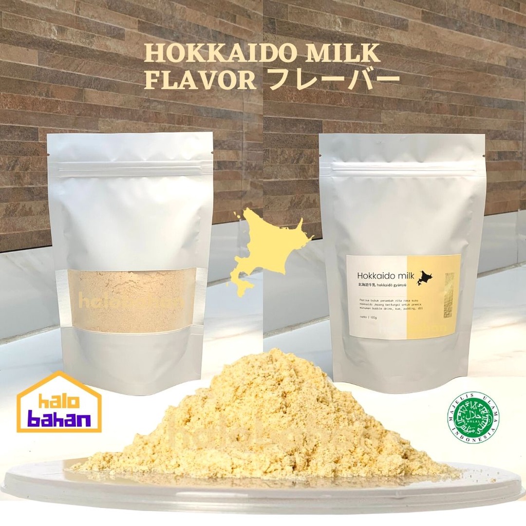 

Hokkaido Milk Powder (Flavour) - 100/200gr - Halal MUI