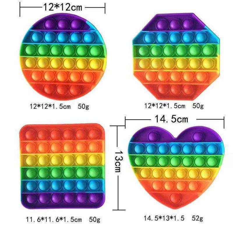 POP IT KARAKTER FIDGET TOYS Buble Pop it