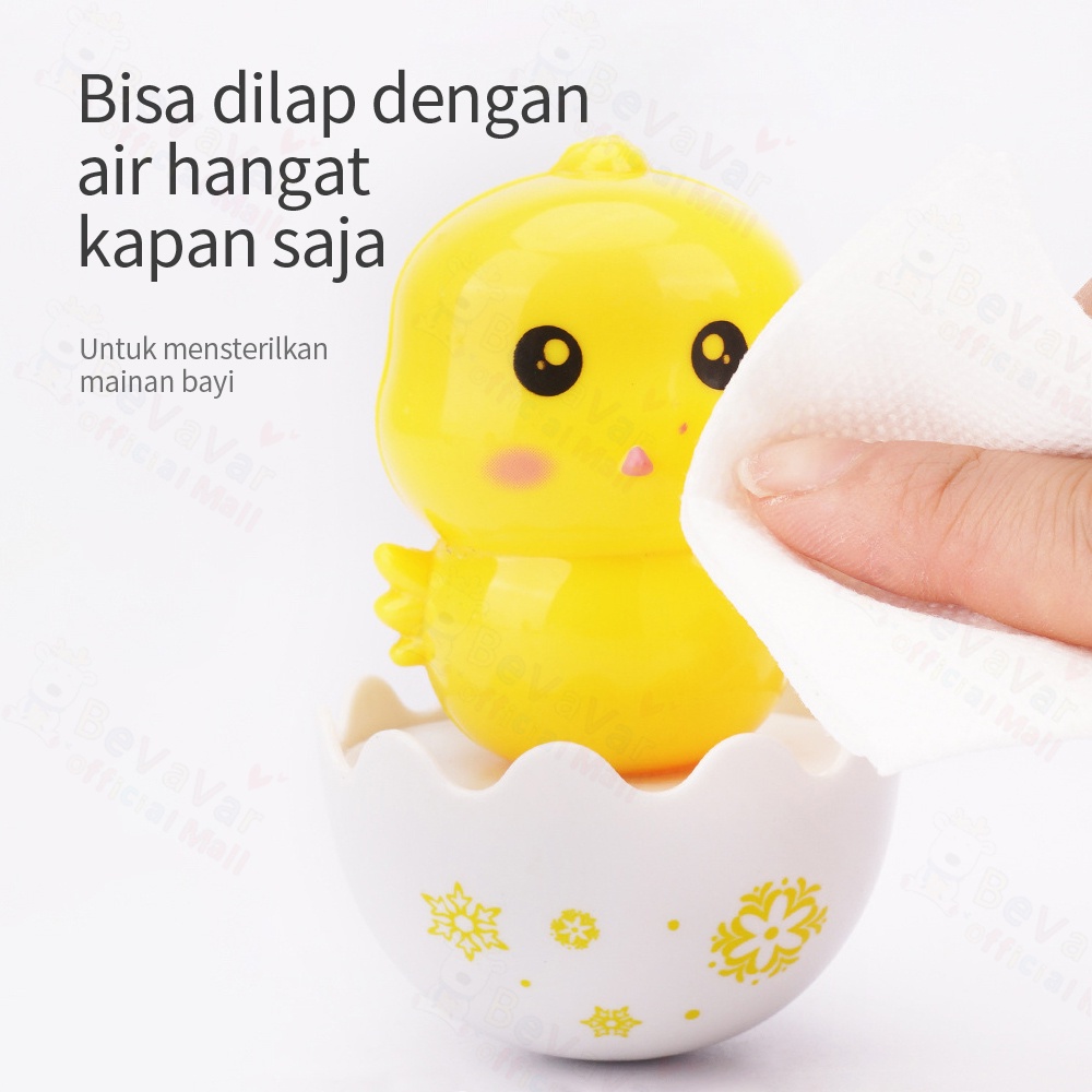 BEVAVAR Mainan Bayi Mainan Tumbler Betuk Hewan Bisa Bunyi