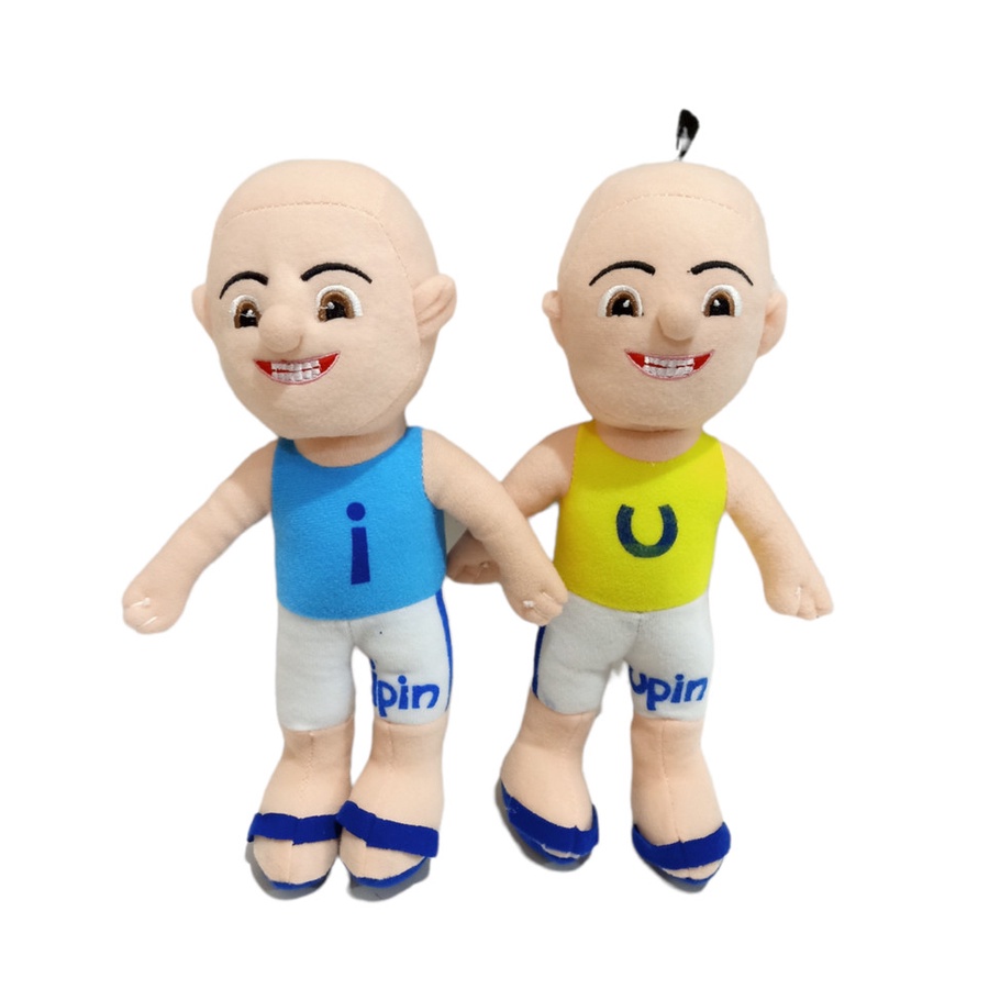 PROMO ( BISA COD ) MAINAN BONEKA UPIN IPIN MAINAN ANAK BONEKA KARAKTER- Mainan Anak Boneka Cewek Cowok 3 4 5 6 tahun