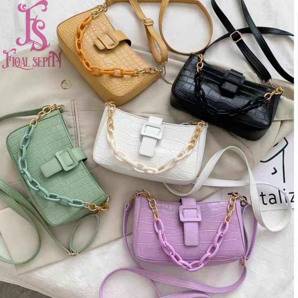 Fiqal Sepin tas import tas rantai tas kekinian tas fashion wanita