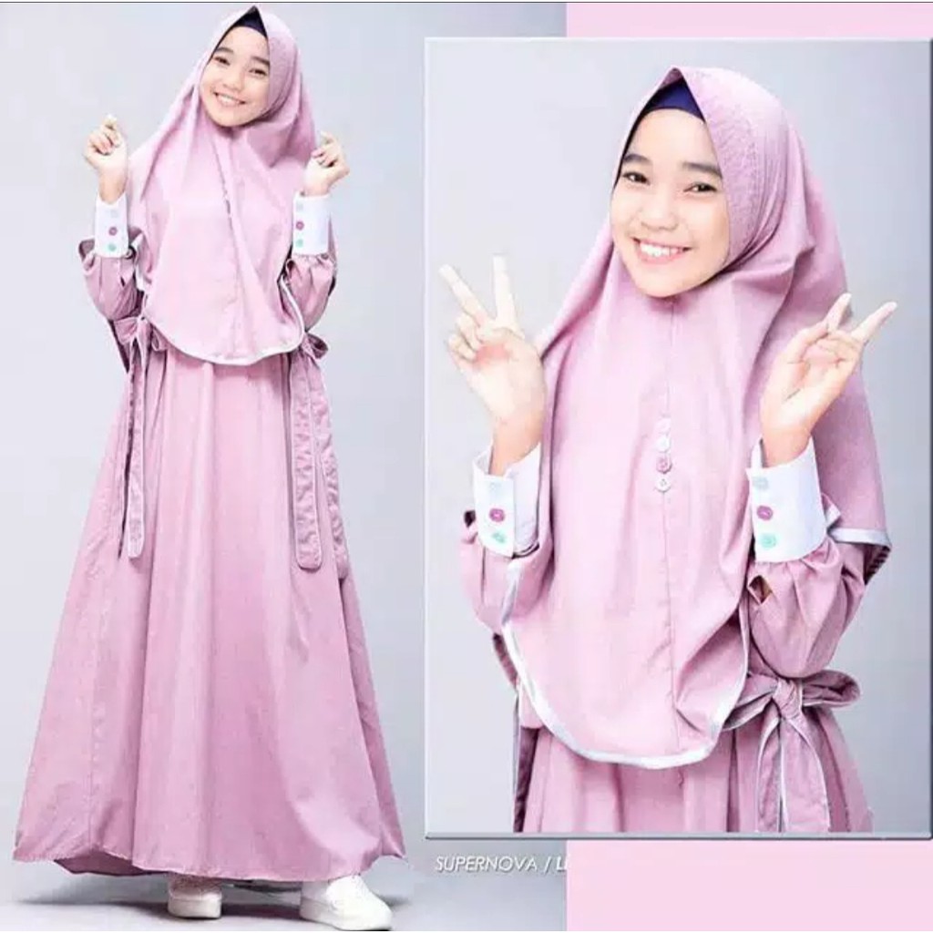 Ns FC Najibah Gamis Syar'i asdf