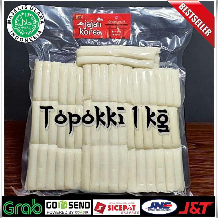 

Terlaris Topoki/Toppoki/Tteokbokki/Topokki 1 Kg