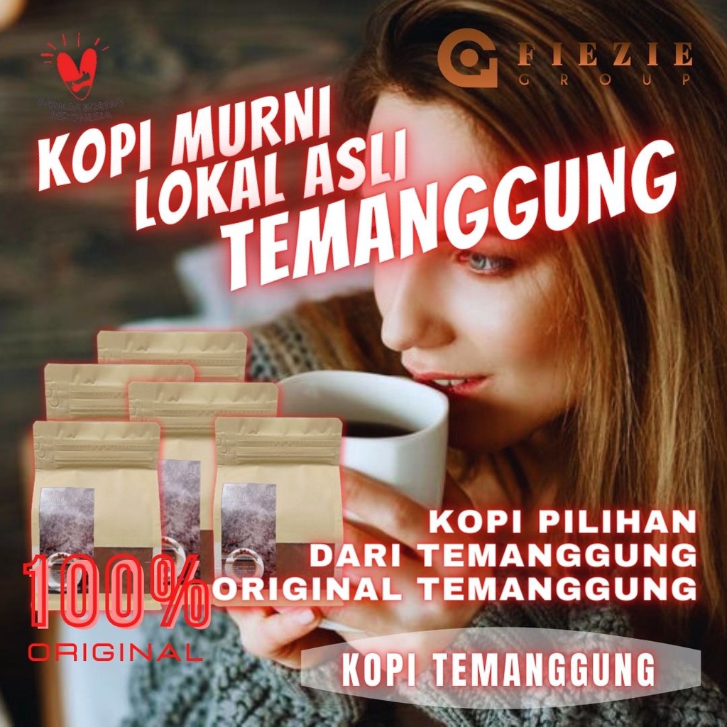 

Minuman Kopi Temanggung Robusta Lokal Orignal Bubuk Halus Hitam Pahit Asli Tanpa Campuran Aman Di Lambung Untuk Penderita Magh 100% Murni Rasa Dan Aroma Nikmat