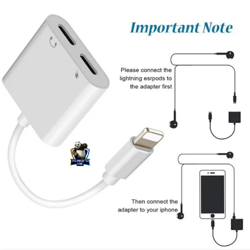 lightning ro lightning 2 in 1 adapter