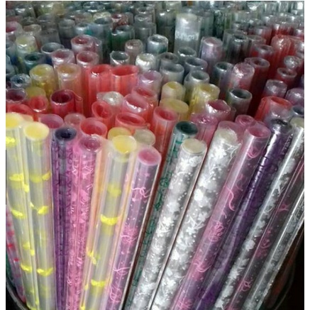 

PLASTIK PARCEL MOTIF / PLASTIK KACA 80 CM X 100 CM
