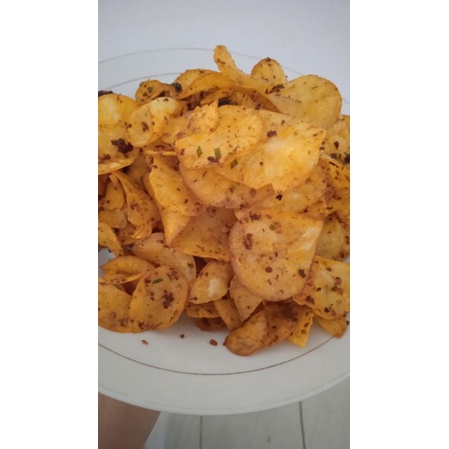 

kripik pedas khas minang