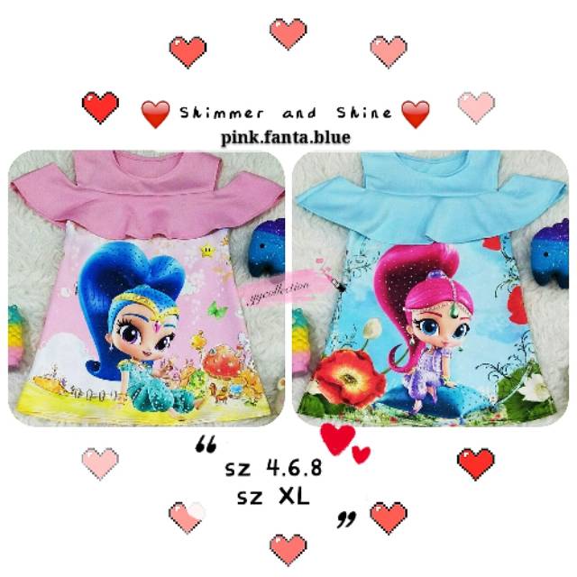 SCUBA MINI DRESS SABRINA SHIMMER AND SHINE