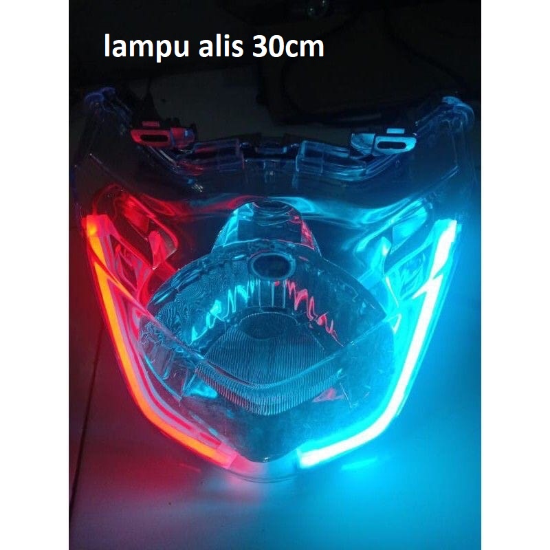 lampu alis motor 30cm lampu alis led variasi motor harga 1 an lampu alis motor