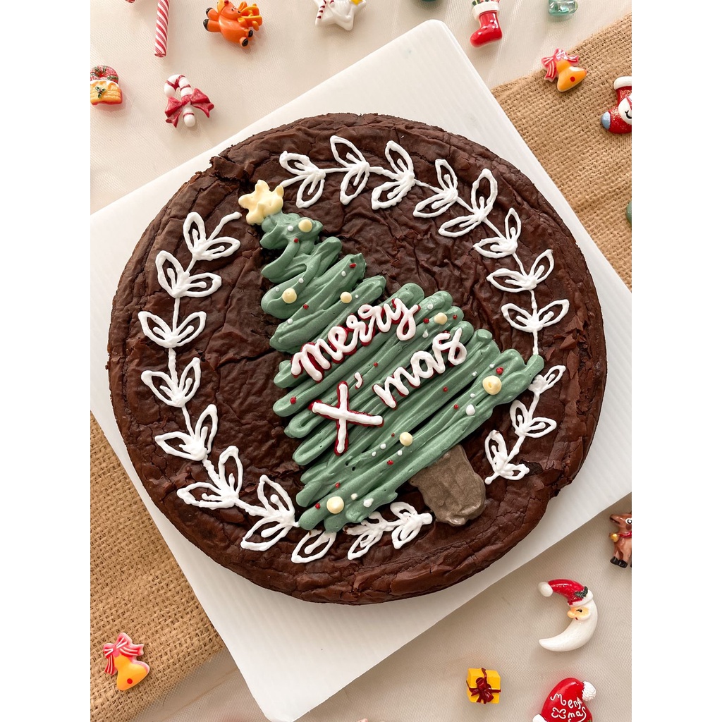 

XMAS TREE BROWNIE
