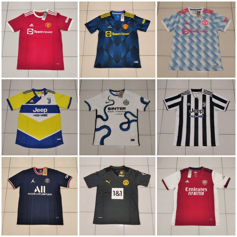 Obral Jersey Club Grade Ori Thailand Top Quality