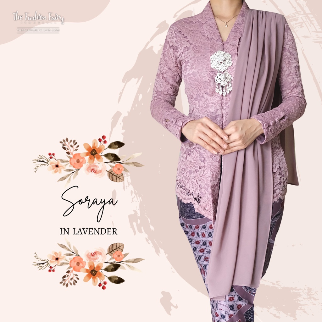 KEBAYA BRUKAT MODERN SORAYA