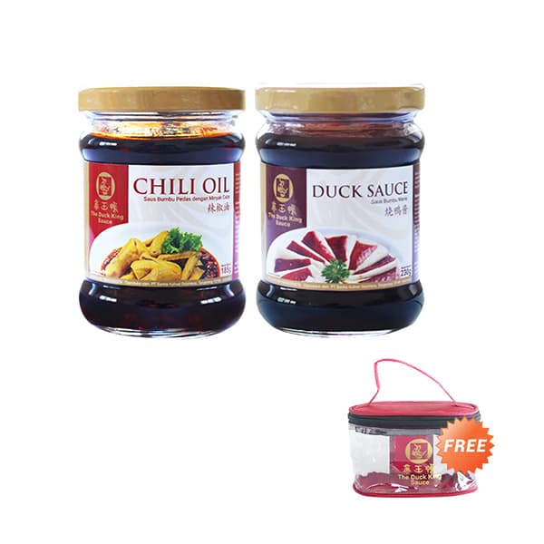 

01F1S The Duck King Sauce Paket Dua - Chili Oil + Duck Sauce Fsfs201