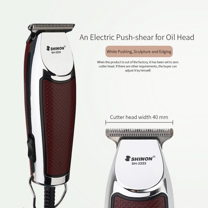 SHINON SH-2222 - Professional Electric Hair Clipper Trimmer