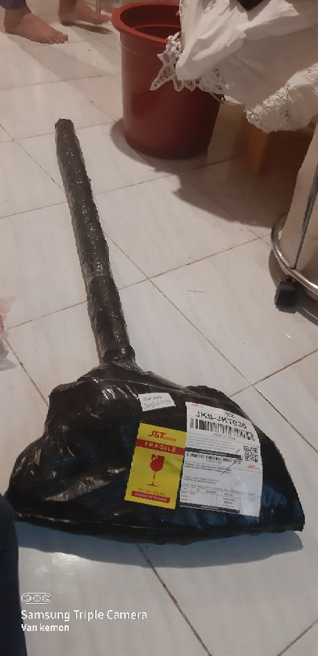 Sapu Ijuk Kipas Hitam 2 Macan