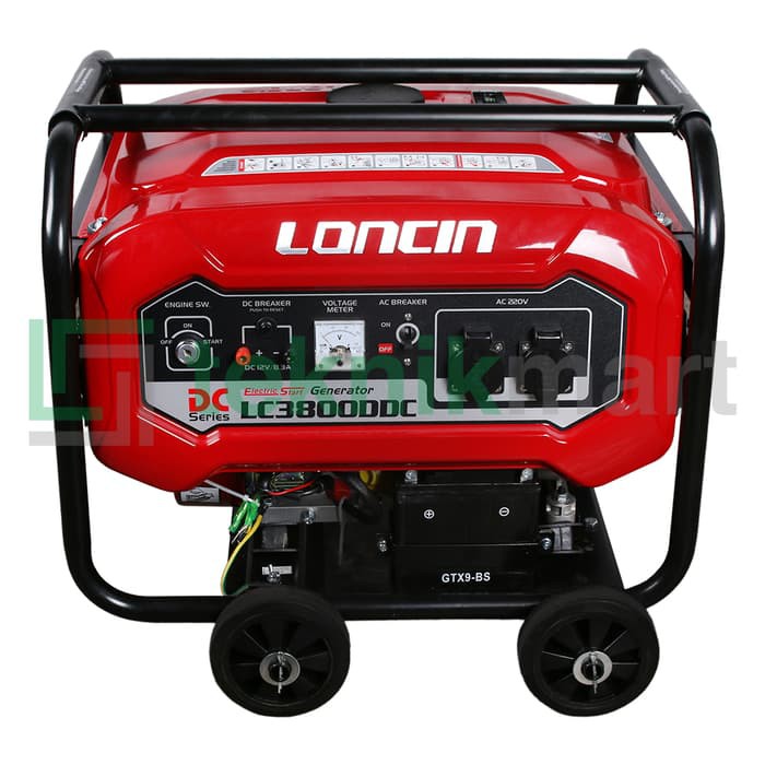 GENSET / GENERATOR SET BENSIN LONCIN LC3800DDC (2200 WATT)