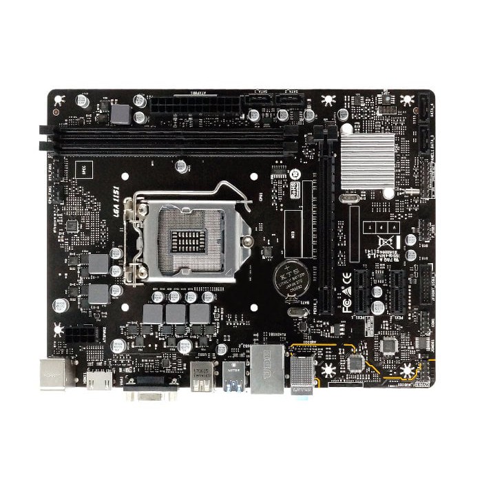 Motherboard biostar micro atx h310mhp intel gen 8 9 h310 lga 1151 ddr4 sata3 usb3.1 4k gigabit - Mainboard