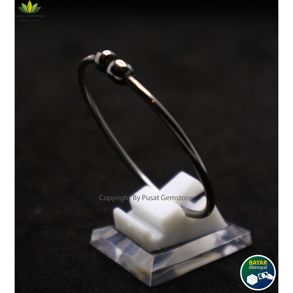 Gelang Monel Anak Bayi Baja Putih