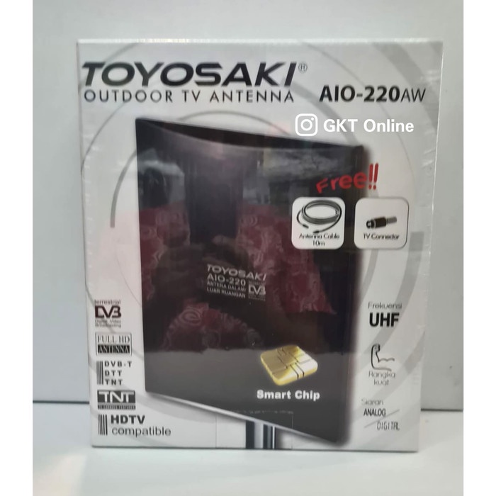 Antenna TV HDTV digital Toyosaki/ Antene TV / Antena TV Outdoor Indoor
