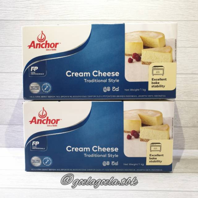 

Anchor Cream Cheese 1kg