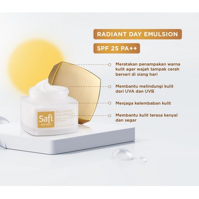 [GROSIR ] Safi age defy day cream spf 25++  40g