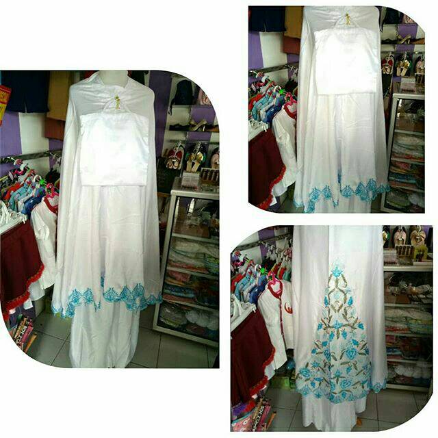 MUKENA RENDA SEMI / MUKENA  DEWASA / MUKENA SUTRA BORDIR / MUKENA / MUKENA RENDA