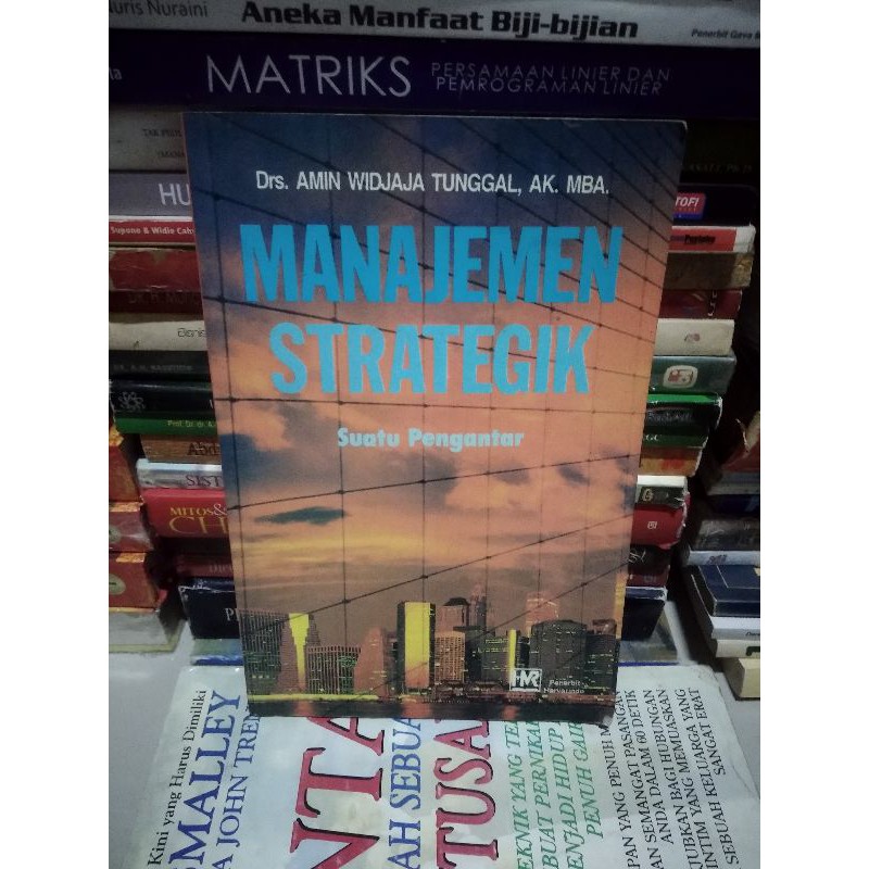 Jual Buku Original - Manajemen Strategik Suatu Pengantar Oleh Drs Amin ...