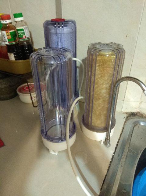 Housing Filter Clear 10 In 1/4 Nanotec