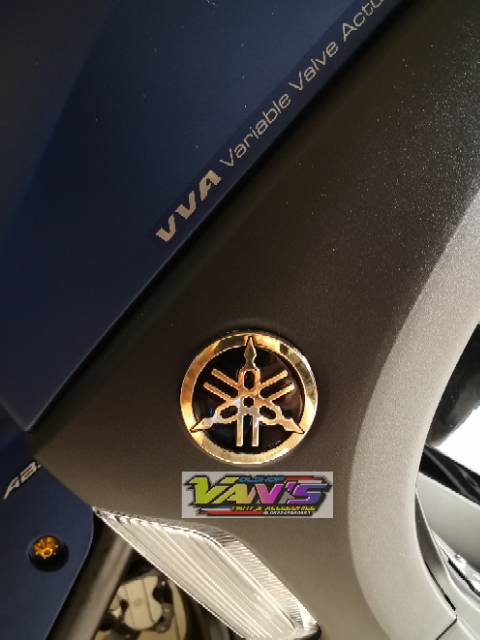 Logo Yamaha 3D 5cm Untuk Panel Nmax Old & Nmax 2020 Original Yamaha Genuine Parts
