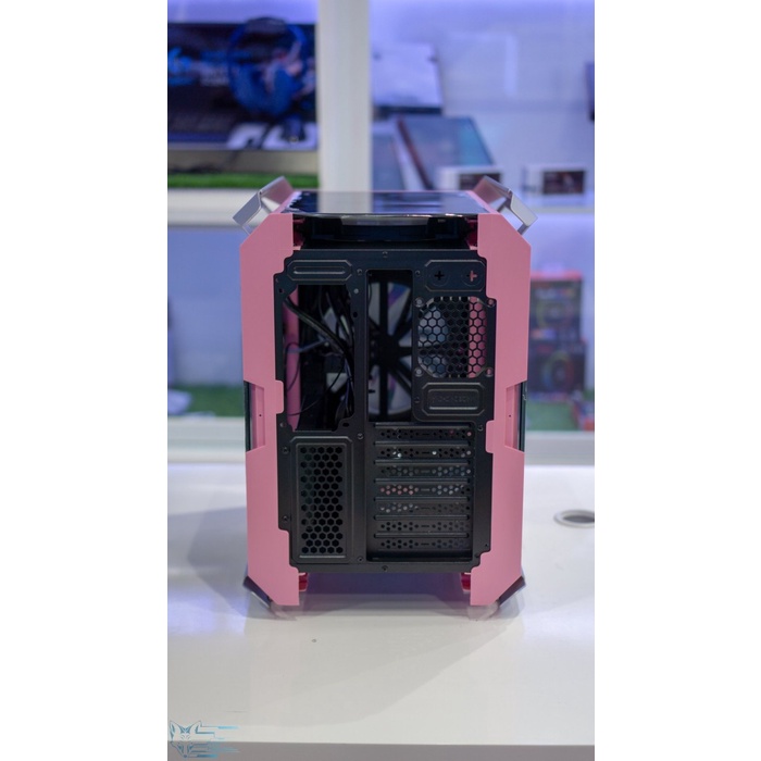 Casing PARADOX RAVAGER LEFT &amp; RIGHT TEMPERED GLASS Pink - No Psu