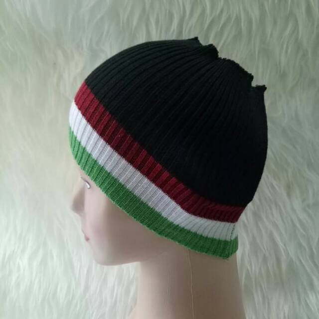 Bandana Rajut Palestine /Ciput Palestine/Ciput Anti Pusing