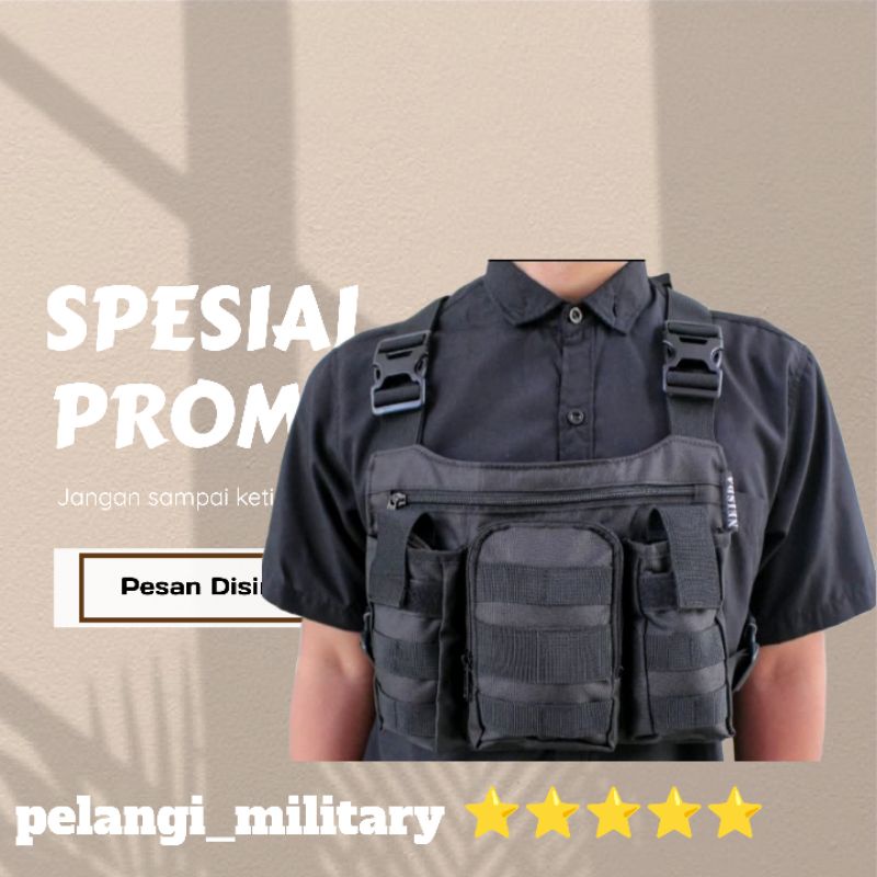 Tas dada tactical tas pria dan wanita/tas pelindung dada/tas gaya baru