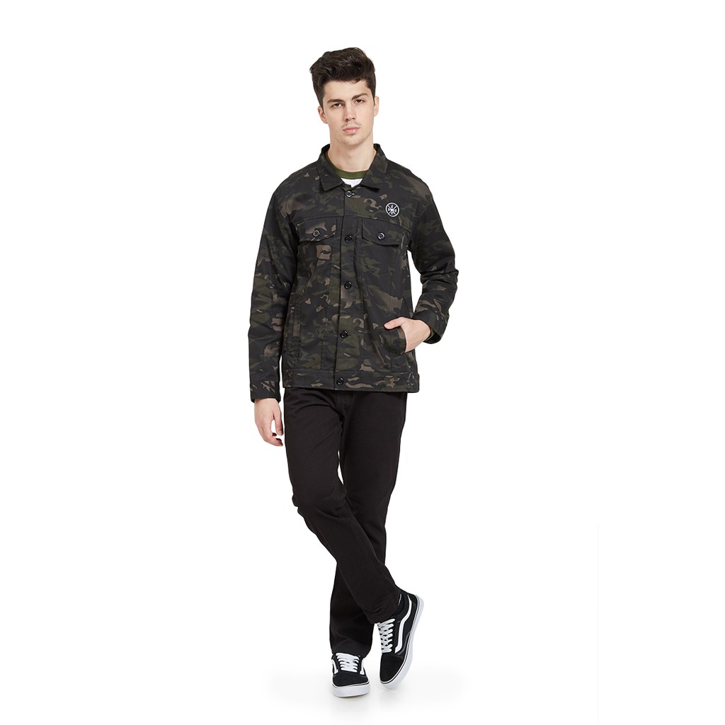 Jaket Camo BGSR Premium / Jaket Semi Parka Army / Jaket Army