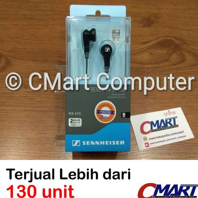 SENNHEISER MX475 : STEREO EARPHONE MX 475