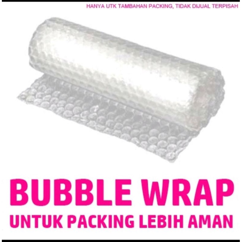 

Extra bubble warp. ( biar aman)