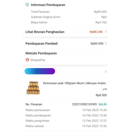 Kemenyan arab 100gram Murni | Menyan Arabic