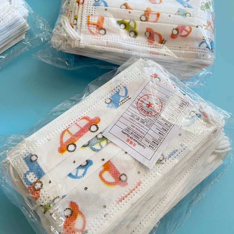 Masker Motif Anak TERBAIK 3ply (Tidak ada motif jelek)