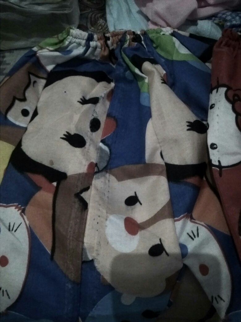 Daster Batik Anak Cewek 3-5 Tahun Tanpa Lengan Murah Grosir Yks Wnsa