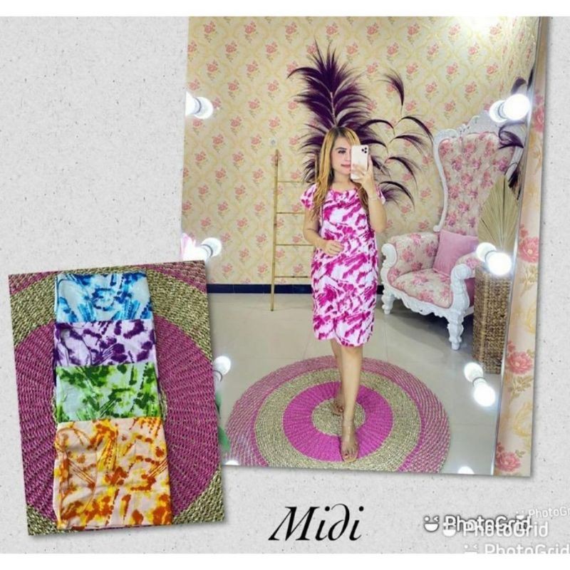 Daster TieDye Lorenza Rayon