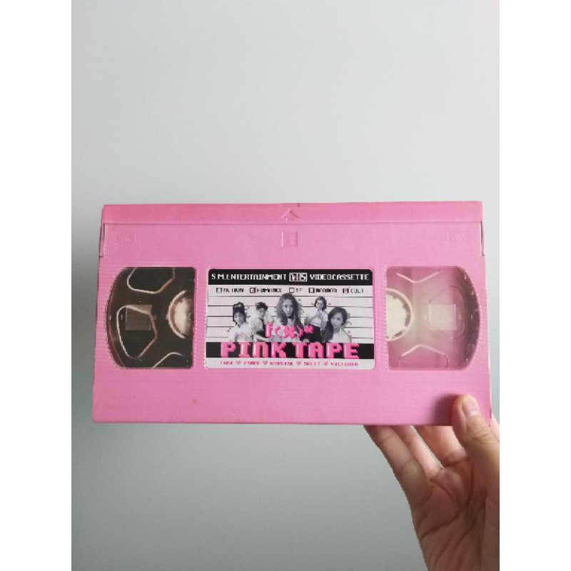 F(x) fx PINK TAPE PINKTAPE ALBUM ONLY RARE (BACA DESKRIPSI)