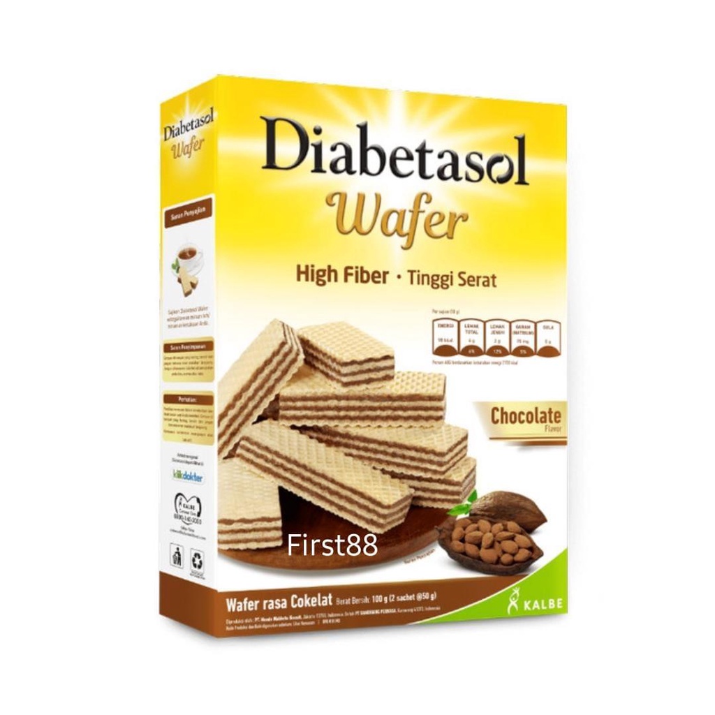 Diabetasol Wafer Chocolate 100gr